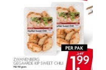 zwanenberg gegaarde kip sweet chili