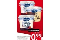 zuivelhoeve boer n yoghurt of vla