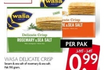 wasa delicate crisp