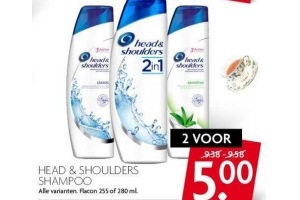 head en shoulders shampoo