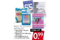 back to school artikelen