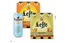 alle leffe en hoegaarden