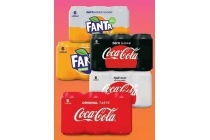 coca cola en fanta 6 packs blikjes