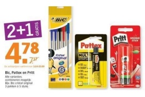 bic pattex en pritt