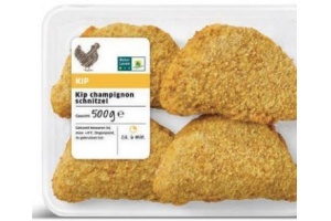 beter leven kip champignonschnitzel