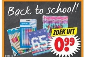 back to school producten