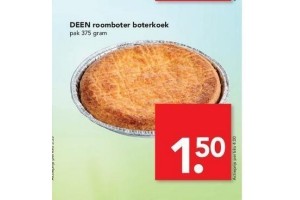 deen roomboter boterkoek