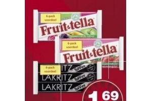 fruittella of lakritz