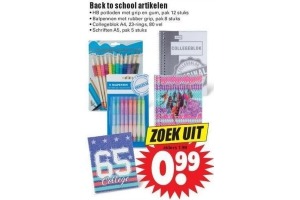 back to school artikelen