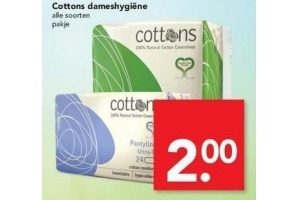 cottons damesverzorging