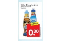 water en suprise drink