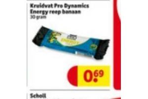 kruidvat pro dynamics energy reep banaan