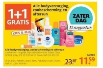 alle bodyverzorging zonbescherming en aftersun