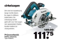 makita cirkelzaag