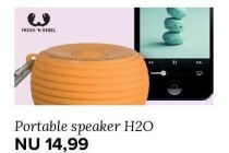 portable speaker h2o