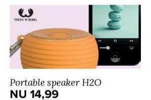 portable speaker h2o