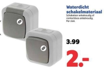 waterdicht schakelmateriaal