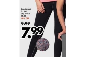 sportbroek