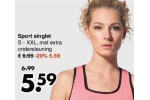 sport singlet