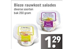 bieze rauwkost salades