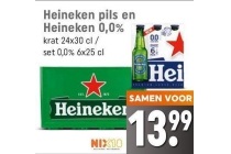 heineken pils en heineken 0 0