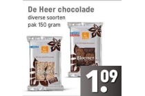 de heer chocolade