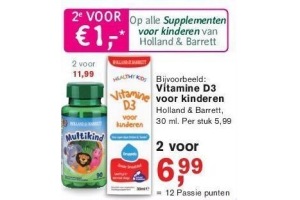 alle supplementen voor kinderen van holland en barrett