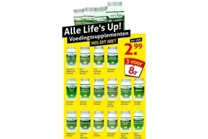 life s up voedingssupplementen