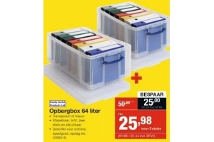 opbergbox 64 liter