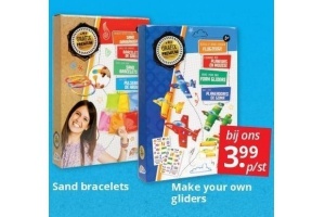 make your own gliders en bracelets