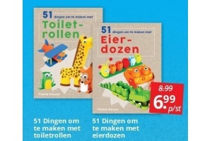 51 dingen om te maken met toiletrollen en eierdozen