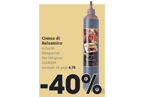 crema di balsamico