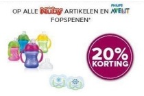 alle nuby artikelen en avent fobspenen