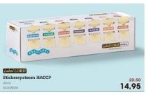 stickersysteem haccp