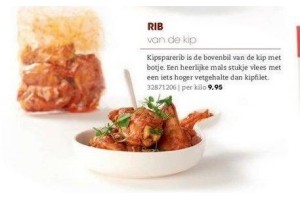 rib van de kip