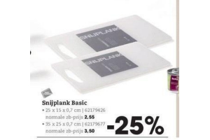 snijplank basic