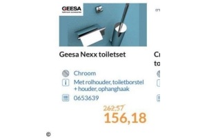 geesa nexx toiletset