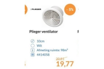 plieger ventilator