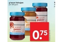 g woon halvajam