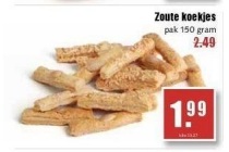 zoute koekjes