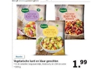 vegetarische kant en klaar gerechten