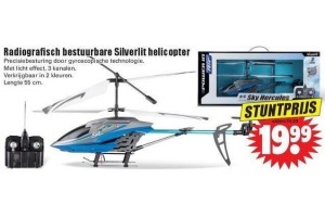radiografisch bestuurbare silverlit helicopter