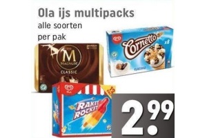 ola ijs multipacks