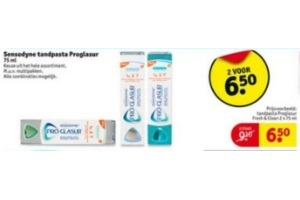 sensodyne tandpasta proglasur