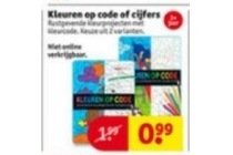 kleuren op code of cijfers