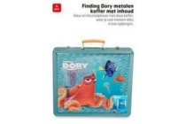 finding dory metalen koffer met inhoud