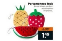 portemonnee fruit
