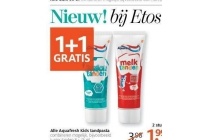 alle aquafresh kids tandpasta