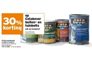 cetabever buiten en tuinbeits