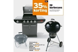 35 korting op barbecues